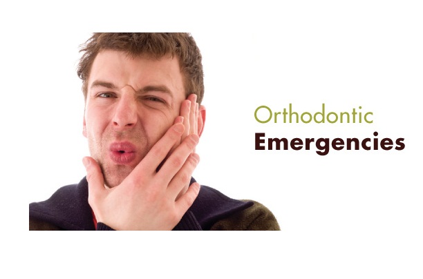 broken braces wire orthodontic emergency